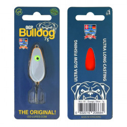 OGP Bulldog | Dänischer Forellenblinker In 4 Gr. | Farbe: Orange/glow