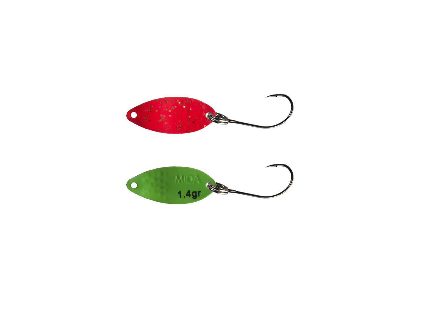 Olek-Fishing MIDA Spoon Zum Forellenfischen | Sonderfarbe | Gewicht: 1,4 Gr. | Farbe: Amator