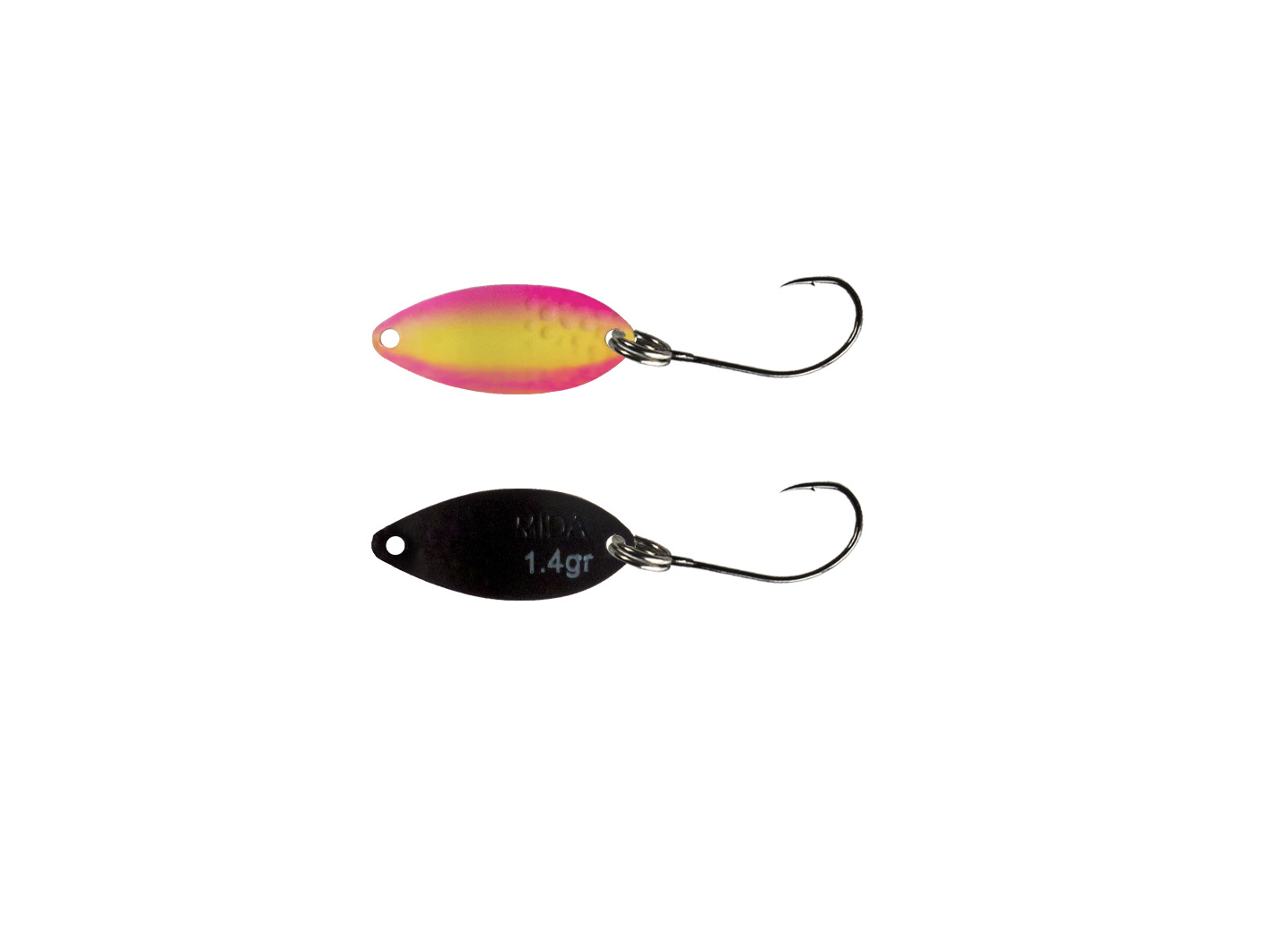 Olek-Fishing MIDA Spoon Zum Forellenfischen | Gewicht: 1,4 Gr. | Farbe: Fire Fish
