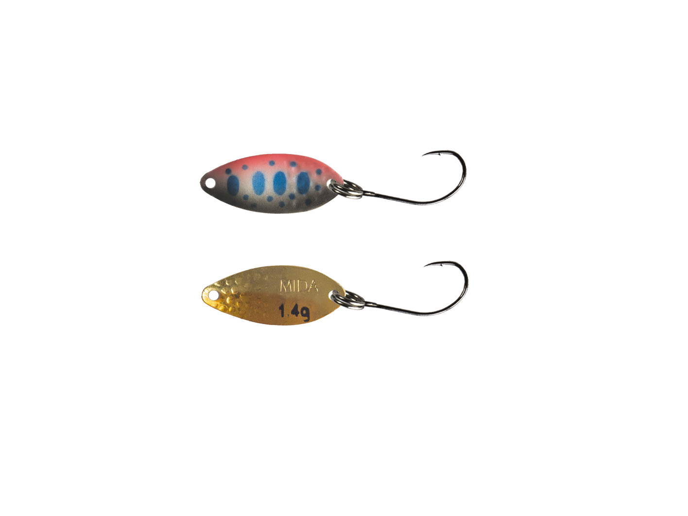 Olek-Fishing MIDA Spoon Zum Forellenfischen | Gewicht: 1,4 Gr. | Farbe: Tructa