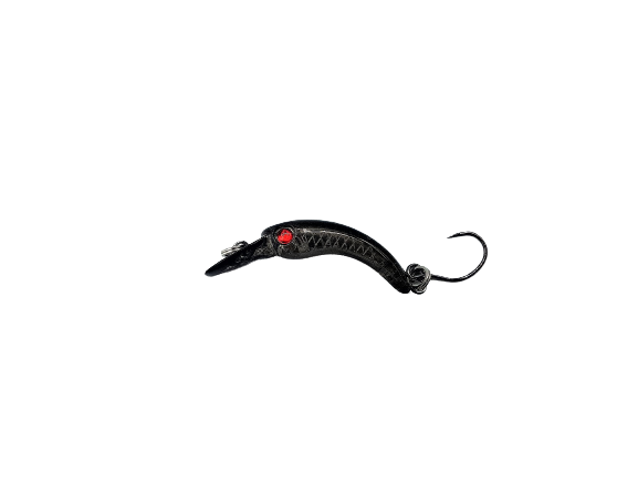 Skorpion Trout Checker Forellenwobbler In 1,8 Gr. | Schwimmend | Länge: 29 Mm | Tauchtiefe: 0,4 M | Farbe: Panther
