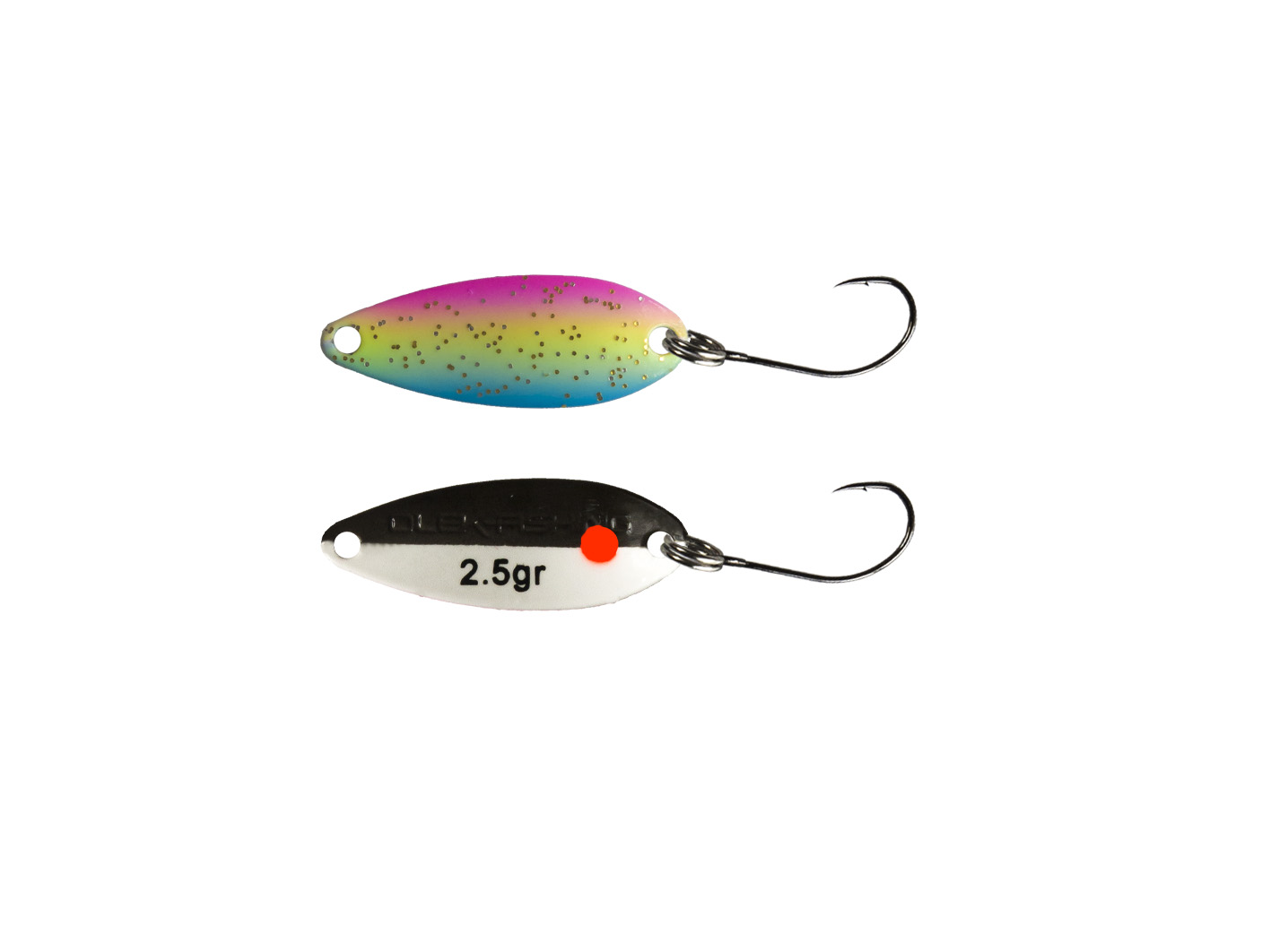 Olek-Fishing Perfektor Spoon Zum Forellenfischen | Sonderfarbe | Gewicht: 2,5 Gr. | Farbe: OKS 2