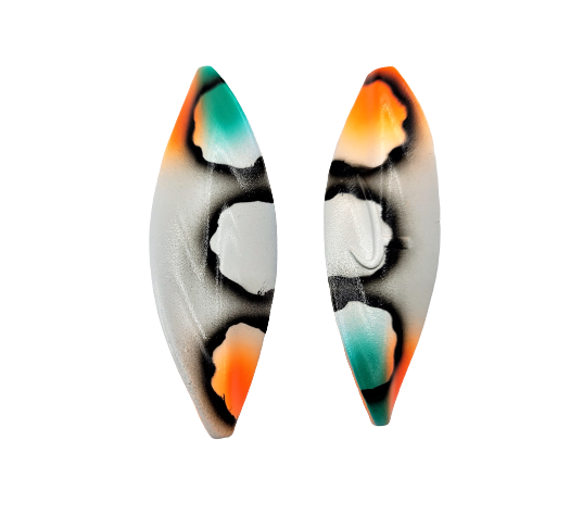 OGLures Twister Sonderedition Pro- Bite- Painted Durchlaufblinker In 7,5 Gr. | Sonderfarbe: Twin
