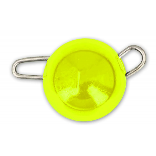 Quantum Magic Trout Cheburashka Aus Tungsten | Spezialblei Für Angelhaken | Gewicht: 0,3 Gr. | Packungsinhalt: 3 Stück | Farbe: Neon Gelb