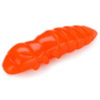 FishUp Pupa Käse 0.9 – Softbait Für Forelle Und Barsch In 2,5 Cm – Farbe: Hot Orange