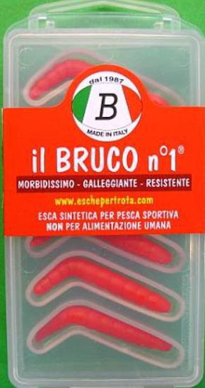 Il Bruco Baco Softbait Gummiköder – die Sensation aus Italien in rot