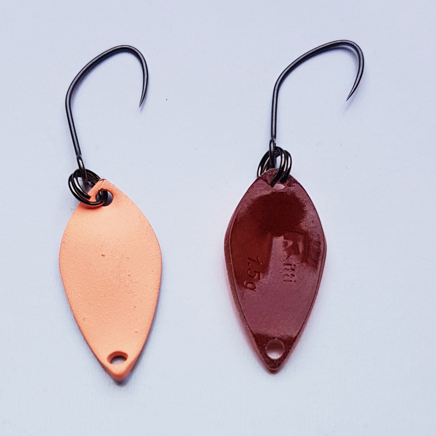 Sauribu Ritti Japan-Spoon in 1,5 gr. – Premium-Blinker für das Forellenangeln | Ultra Light Blinker mit Top-Action | Farbe: 009