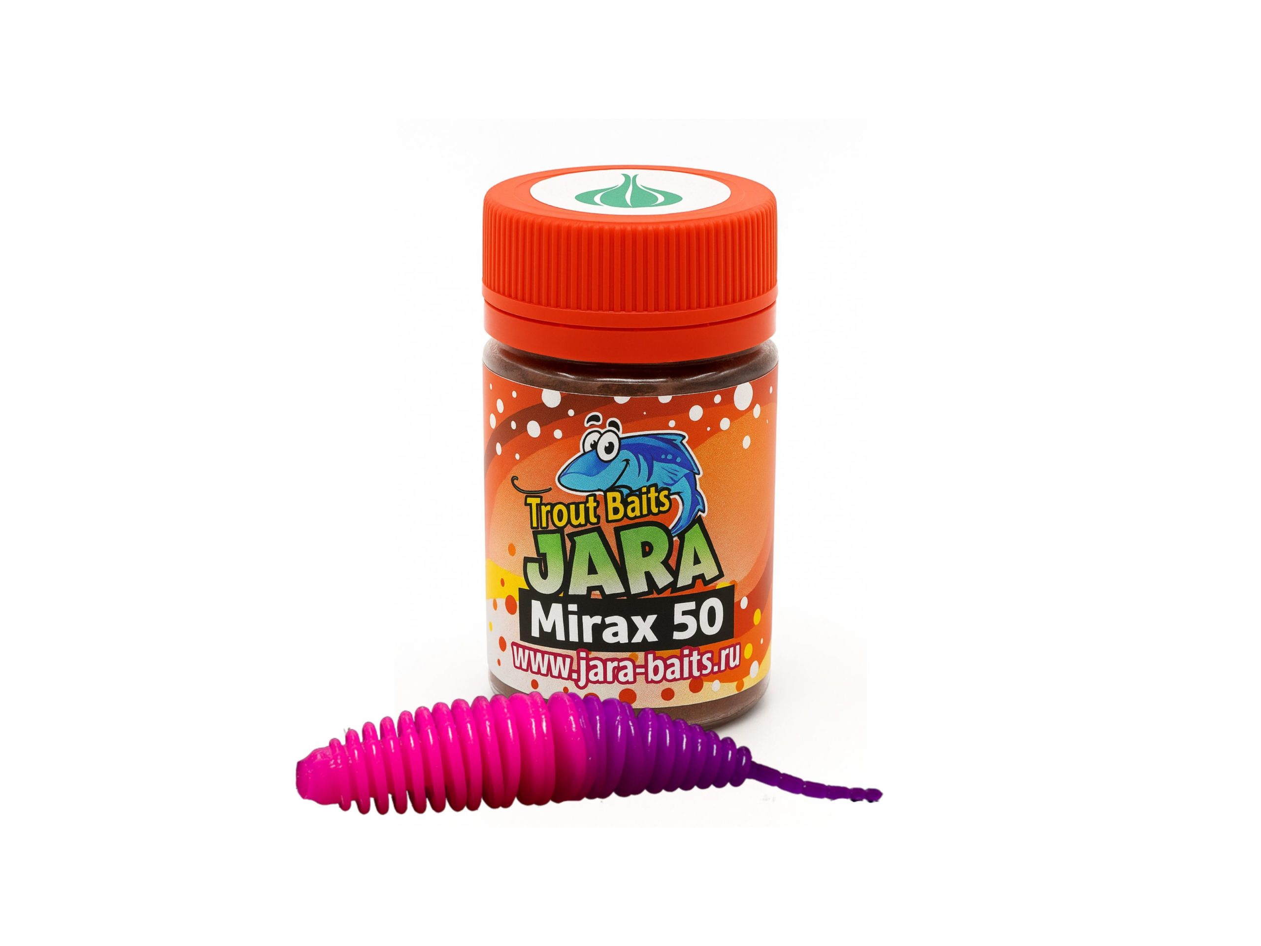 Trout Jara Mirax 50mm / Aroma: Knoblauch / Gummiköder / Softbait / Farbe: 223