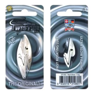 TWISTER OGP Durchlaufblinker in 2 gr. | Forellenblinker | Farbe: Real Silver
