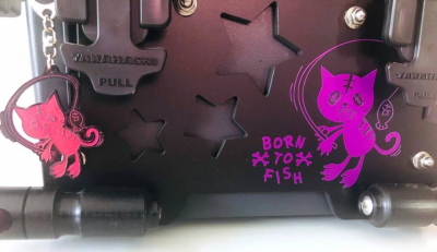 Tanahashi "Born To Fish" Fieldbox- Transportbox für das Spinnangeln